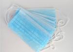 Disposable High Filtration Surgical Mask , 3 Ply Earloop Medical Mask