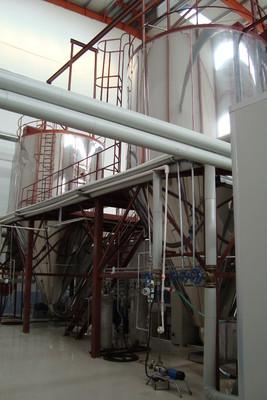 SUS304 High Speed Centrifugal Spray Dryer Rotary Atomizer Rotary Spray Dryer
