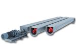 Inclined Flexible Auger Conveyor Continuous Transportation Equipment Smiple