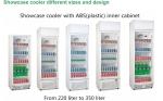 Dukers Commercial Refrigerator Freezer Fan Cooling Upright Showcase