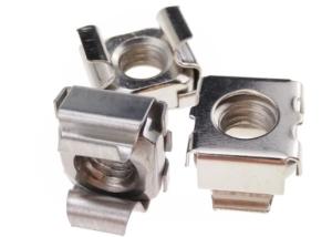 China Polished Hardware Nuts Bolts Sqaure Mounting Stainless Steel M6 Cage Nuts on sale
