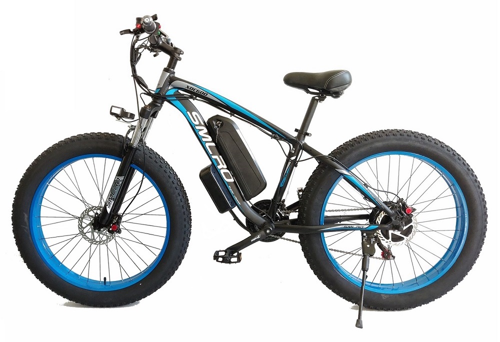 21Speed Electric Powerful Bicycle 26 , Big Tyre Electric Bike 1000W 16000mAH