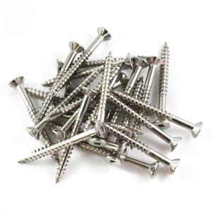 Quality 50mm Robertson Stainless Square Drive Deck Screws Hardwood SQ2 Type 17 316 SS wholesale