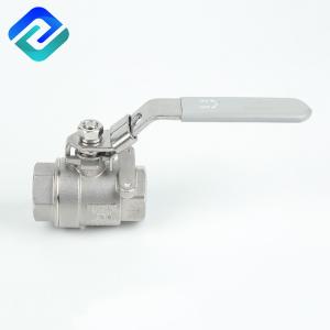 Quality API 598 2PC Ball Valve EN 12266 Cf8m Ball Valve Stainless Steel wholesale