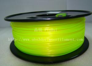 Quality Desktop 3D Printing Material Fluorescence Yellow Colour PLA Filament wholesale