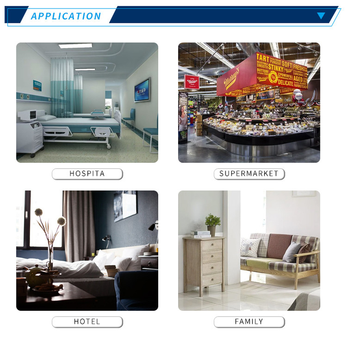 High Power UV Air Disinfection Purifier UVC Germicidal Machine 80w 7