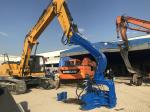 Hydraulic Photovoltaic Sheet Pile Driving Machine For High Speed Driving Project