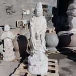 Marble Guanyin Statue Quan Yin Buddha Statues Home Decor Life Size Religious