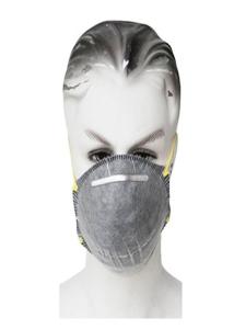 Quality Convience Non Woven 3 Ply Disposable Mask , Active Carbon Face Mask Respirator Elastic Head Straps wholesale