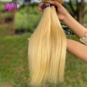 Quality Dyed Bleached 195g 313 Blonde Human Hair Extensions wholesale