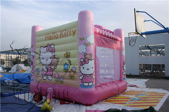 small new kitty cat inflatable bouncer for sale