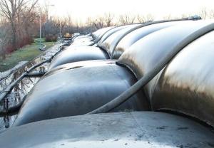 Quality Customized Sludge Geotextile Tube Dewatering For Coastal Beach wholesale