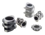 Aluminium Bronze Extruder Screw Element 2 Flighted Wear Resistance For Pet Food