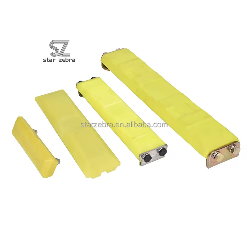 Energy Mining Bolt-On Clip-On Rubber Pad Shoes For Excavators Easy to Install and Replace
