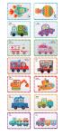 Busy Traffic Educational Magnetic Jigsaw Puzzle Stickers For Kids