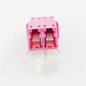 Anti-Laser OM4 Duplex Fiber Optic Adapter Lc To Lc For Communication