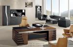 luxury office executive manger leather table/luxury leather office executive