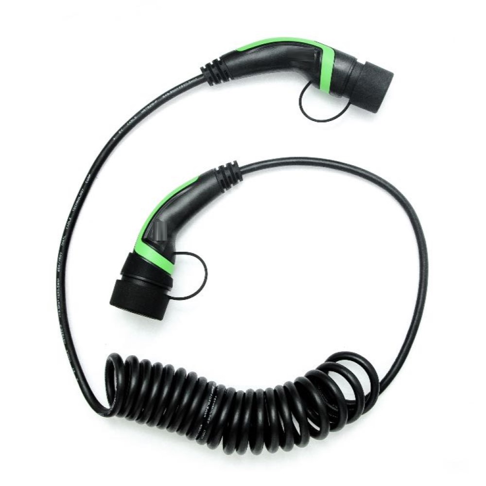 16A 5m EV Wiring Harness IEC 62196-2 Type 2 Charging Cable For Audi A3