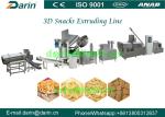 Puffed food extruder Machine / frying snack food processing line