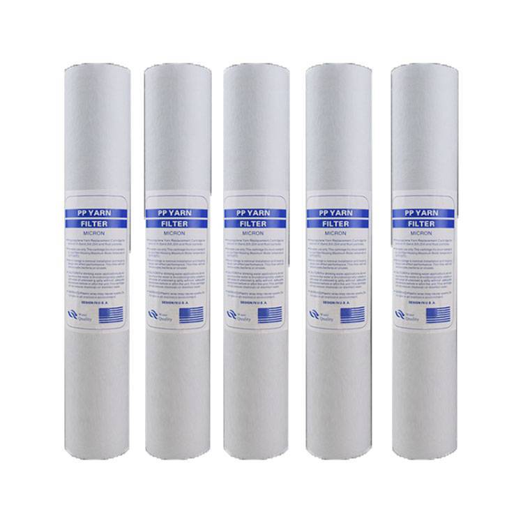 PP Construction Works 1 Micron Sediment Cartridge 20" x 4.5" Big Blue