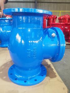Quality PN10 Pressure Cast Iron Check Valve -20C To 120C EN1092 / BS4504 / ANSI B16.5 / JIS B2212 wholesale