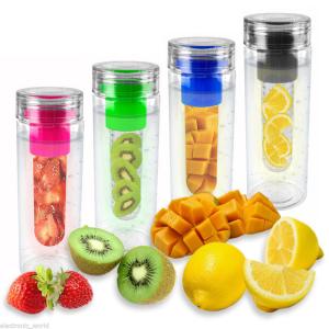 Quality colorful tritan water bottle with Fruit Infuser wholesale