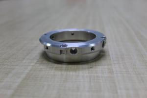 China 6063 CNC Milling Aluminum Parts Brightness Anodizing With Round Shape on sale