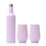 Leakproof 750ml Stainless Steel Wine Bottle Set With Gift Box