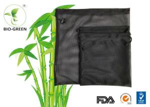 Quality Printed Black Laundry Net Bag , Machine Washable Waterproof Diaper Bag wholesale