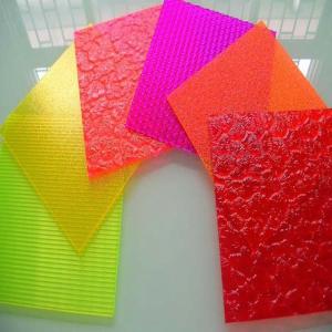 Quality Vivid Color Malleable Translucent Acrylic Sheets Food Safe 2.5mm-15mm wholesale
