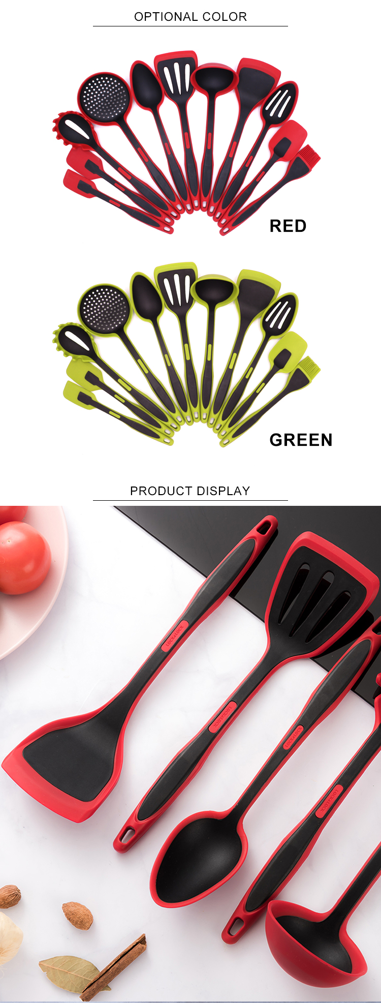 Customized Reusable Non Scratch Silicone Cooking Oil Brush