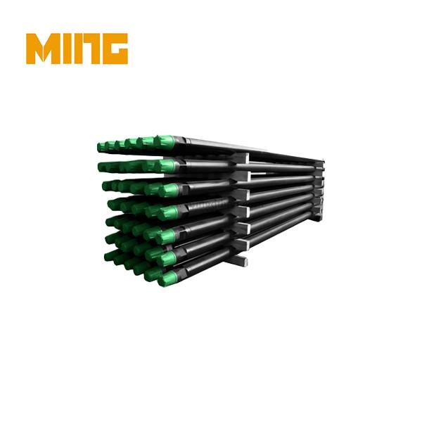 API Standard Reg Alloy Steel DTH Extendable Drill Rods For Rock Foundation
