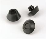 OEM Black Auto Rubber Bushing NBR , Waterproof Bushing 70 ROHS