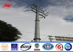 220kv Power Transmission Poles Galvanized Electric Steel Tubular
