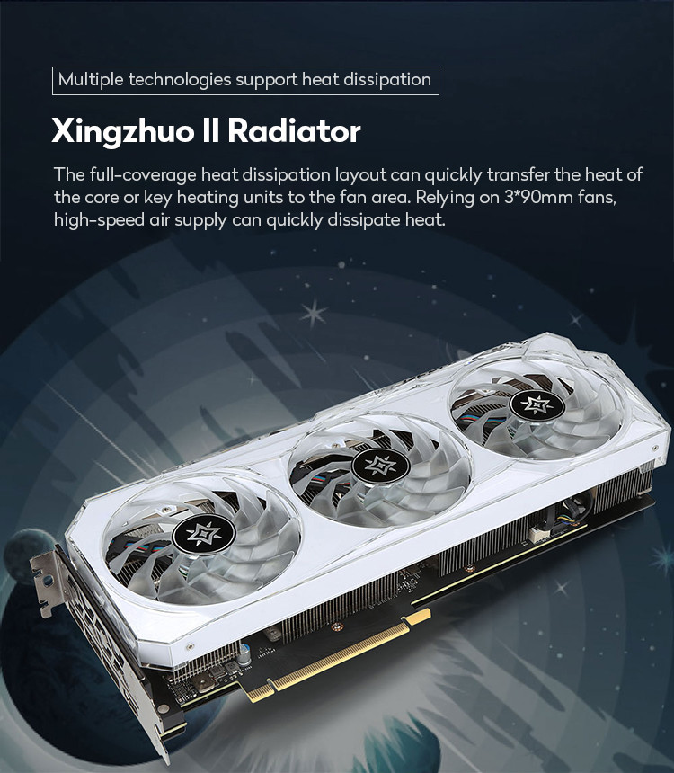 E Sports Gaming Graphics Card GALAXY Geforce RTX 3060 Ti 8GB Xingyao FG GDDR6 256Bit N Card