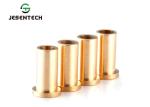Non Standard Metal Bushing Sleeve , Custom High Precision Brass Sleeve Bearing