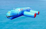 0.9mm PVC Tarpaulin Inflatable Water Obstacle Course For Pool