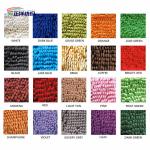 24"X36" Door Carpet Mats 1000GSM Chocolate Chenille TPR Waterproof Rubber 15mm