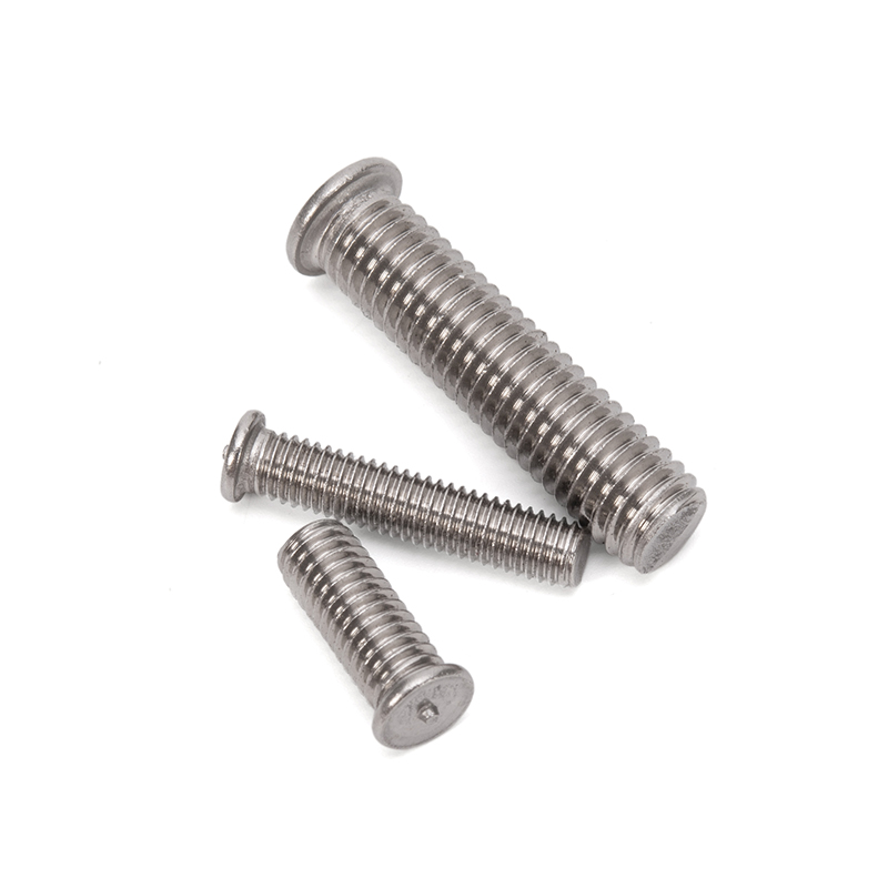 ISO Standard Bright Finish Stainless Steel Spot Welding Stud Screw M3 M4 M5 M6 M8 for Welding Equipment Parts and Supplies