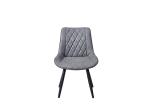 Vintage Rustic Industrial Upholstered Dining Chairs