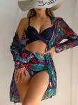 Special Fabric Three Piece Swimwear Bikini Ladies Swimsuit 3 Piece