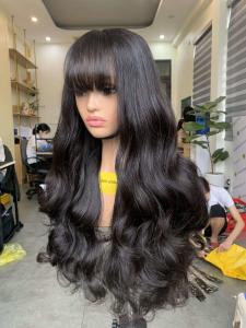Quality Peruvian Human Hair Front Lace Wigs Hair Weight 150G-300G With Peruvian Hair wholesale