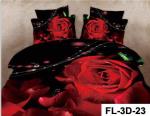 3D Reactive Printed Sheet Set 40s 200TC Bedsheet