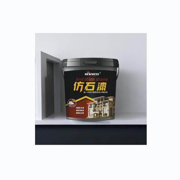 12 Months Shelf Life High Adhesive Exterior Wall Stone Paint for Building