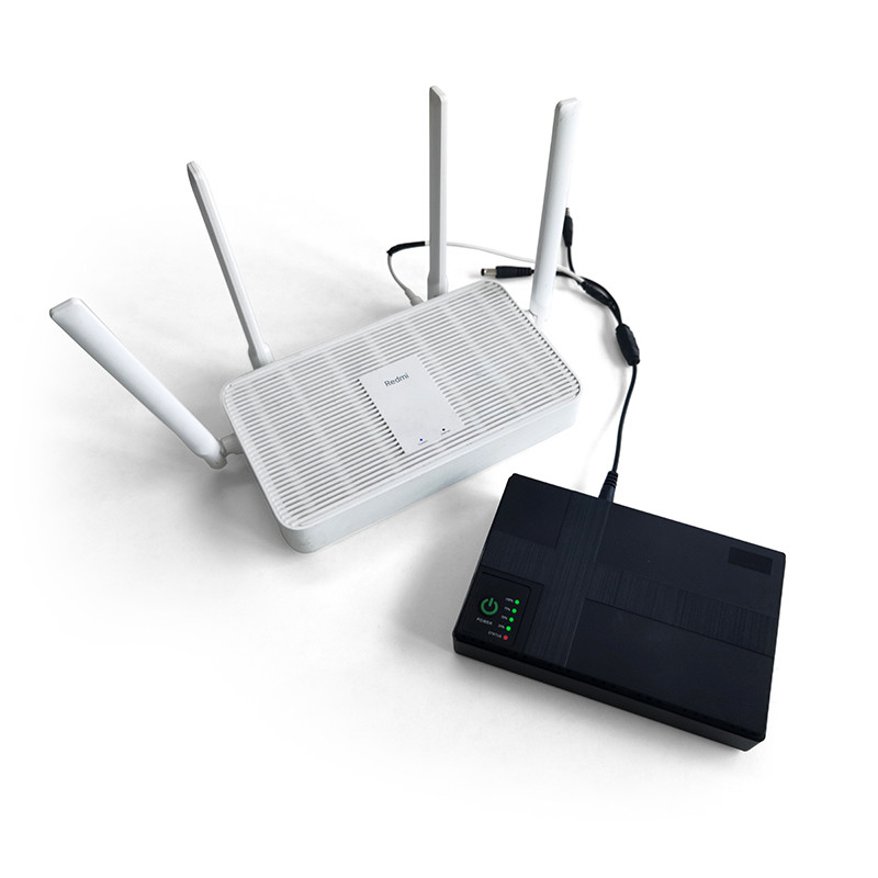 12V DC UPS For Router With Poe 8800mah 10400mah 12000mah