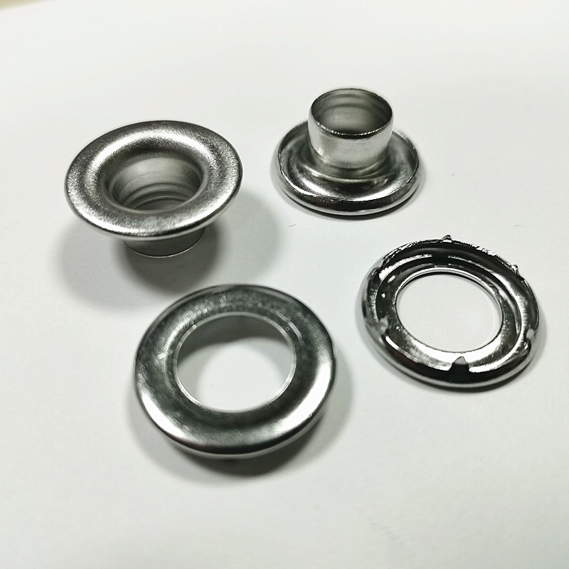 Factory Wholesale Thickened High Quality Brass Metal Eyelet With Prong Tent Canvas Clothing Eyelet