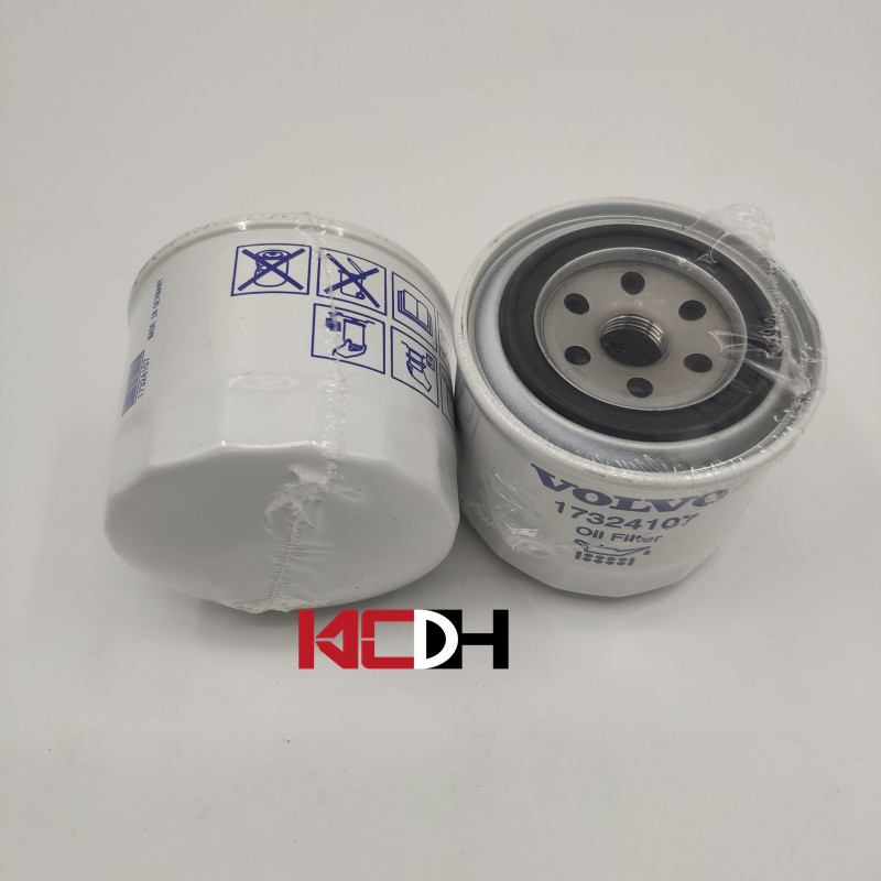 Diesel Filter Element Excavator Oil Filter 17324107 For