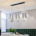 Small Round Gold k9 Crystal Modern Led Chandelier for Living Room Hallyway