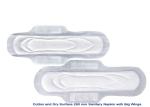 Ultra Thin Winged Disposable Cotton Sanitary Pads 290mm Japan SAP