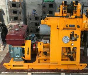Quality Spt Testing Hydraulic Borewell Machine Diesel Engine Wheels Mounted Gk 200 wholesale
